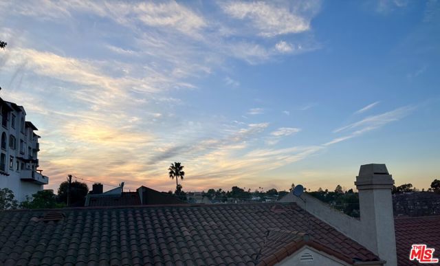 Sunset view primary bedroom