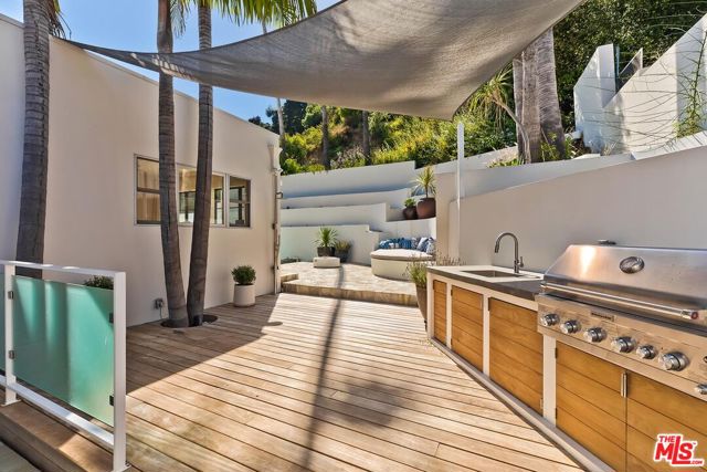 Outdoor Kitchen and Shower