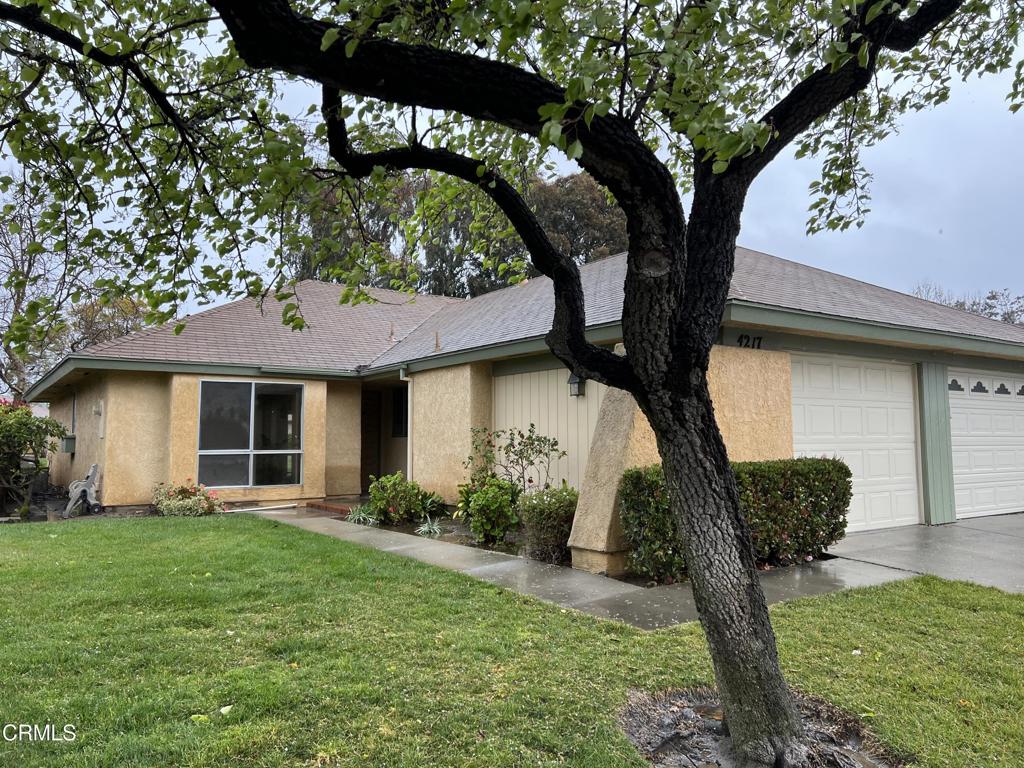 This home is located in Leisure Village, Camarillo's Premier Senior Community. This home is the Coronado II floor plan. This is a popular floor plan and this home is positioned sneaky good for a nice greenbelt out the back. The home has been priced to sell as-is. This property has been a rental for years and it is now time for someone to come in and do some updating to make it their own. If that is you, come quickly as this is priced to sell!!The home has two bedrooms and two baths. The kitchen has a small eat-in area. There is a living room / dining room area. The home has a one car garage with laundry hook ups in the garage.