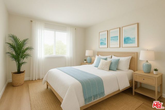 Virtually Staged Bedroom