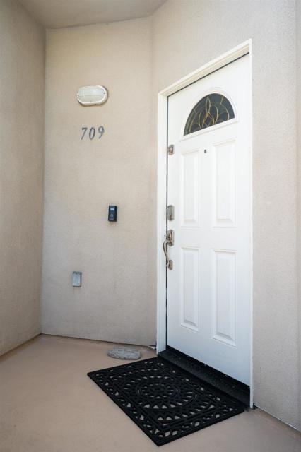 Top of stairs - front door