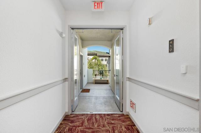 Hallway view from Penthouse