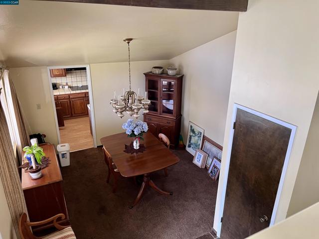 Dining room from bonus room