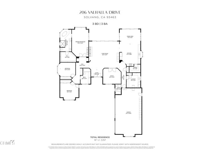 Detail Gallery Image 38 of 38 For 206 Valhalla Dr, Solvang,  CA 93463 - 3 Beds | 3 Baths