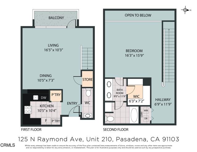 Detail Gallery Image 19 of 19 For 125 N Raymond Ave #210,  Pasadena,  CA 91103 - 1 Beds | 1/1 Baths