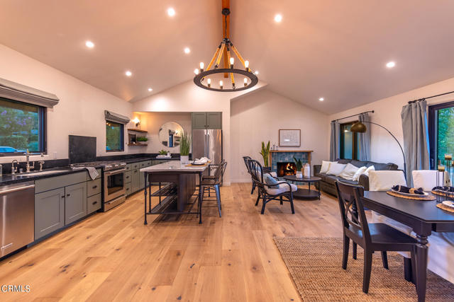 Kitchen and Family room