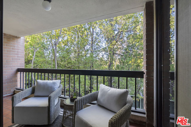 Living room balcony