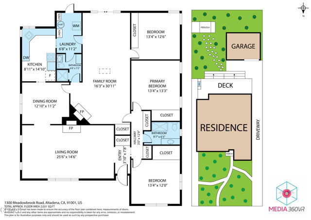 Detail Gallery Image 45 of 45 For 1300 Meadowbrook Rd, Altadena,  CA 91001 - 3 Beds | 2 Baths
