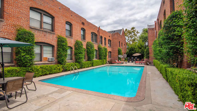 Courtyard with Pool