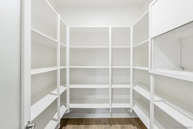 Large walk-in pantry