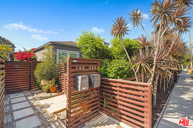 750 VERNON Avenue Venice, California Rare opportunity to own quintessential Venice Beach Bungalows (2BD/ 1BA & 1BD, 1BA) in a great location with lots of outdoor space, parking, and even a spa/ outdoor shower. Perfect for an owner/user looking for additional income in one of the world's most iconic beach cities. Set just minutes away from all the action, open floor plan with abundant natural light, seclusion and privacy, great outdoor space, parking, and lots of storage. The front 2BD+1BA unit of this duplex welcomes you with a private outdoor patio, perfect for evening drinks or breakfast on the deck. Completely private, the tree-lined patio offers lots of natural light as you enter the open living room that looks onto a generous-sized kitchen; lots of storage, complete with a chef's island - perfect for entertaining. Beautiful hardwood flooring leads from the living space to the two large-sized bedrooms. An updated bathroom sits next to a separate laundry room which leads to an outdoor patio with separate outdoor storage for bikes and surfboards. Perfect for owners or tenants looking for that Venice home to complement their lifestyle. The 1BD+1BA back unit has a separate entrance that leads to a massive outdoor space complete with a private spa, outdoor shower, and parking. Offering high ceilings in the living area, an open plan kitchen with a chef's island, and a breakfast bar. The updated kitchen has high-end stainless-steel appliances and offers plentiful counter space and storage. The skylights keep it bright, and the Venice breeze keeps it fresh. A bright large-sized bedroom and separate well-appointed walk-in closet with laundry facilities. Outside of the unit, you'll find vast outdoor space to play with, to the side of the unit there's a private outdoor shower and spa. There is a separate detached two-car garage structure with lots of potential for ADU/development opportunities. A dream location and proximity to all the shops and restaurants on Lincoln Blvd & Rose Ave with a short walk to Abbot Kinney and the Pacific Ocean.