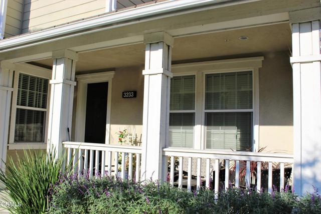 3233 London Lane Front door and patio