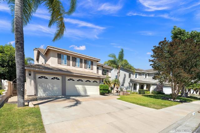 Welcome to this stunning resort-style home in the desirable Rancho Highlands neighborhood. This light-filled home boasts a highly upgraded gourmet kitchen with ample cabinets, flowing seamlessly into the spacious family room featuring a cozy fireplace. The open floor plan includes a bedroom and full bathroom downstairs, along with a 3-car garage and a dedicated laundry room. Outside, the vacation-like backyard is beautifully landscaped with a tropical ambiance, highlighted by a sparkling pool and spa with a waterfall, and a built-in BBQ complete with a wine cooler. Perfectly situated next to Old Town Temecula, with easy access to the I-15 freeway.  Welcome to this stunning resort-style home in the desirable Rancho Highlands neighborhood. This light-filled home boasts a highly upgraded gourmet kitchen with ample cabinets, flowing seamlessly into the spacious family room featuring a cozy fireplace. The open floor plan includes a bedroom and full bathroom downstairs, along with a 3-car garage and a dedicated laundry room. Outside, the vacation-like backyard is beautifully landscaped with a tropical ambiance, highlighted by a sparkling pool and spa with a waterfall, and a built-in BBQ complete with a wine cooler. Perfectly situated next to Old Town Temecula, with easy access to the I-15 freeway. Rancho Highlands has a fantastic gated community area with tennis courts, pool/spa, basketball court, pickle ball court and a picnic area.