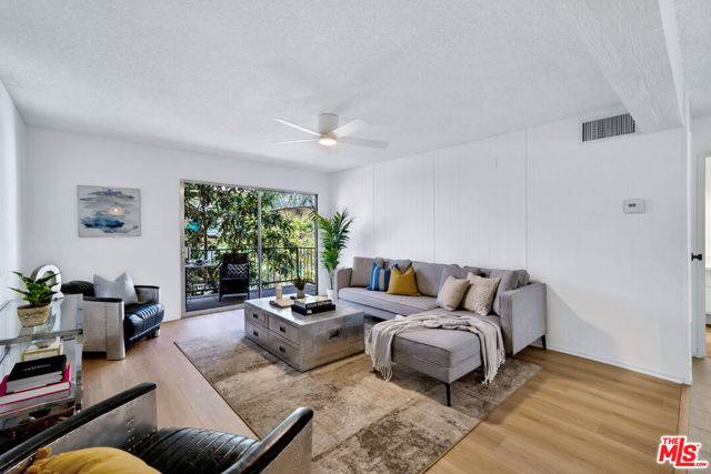 Remodeled Living Room with Porch View