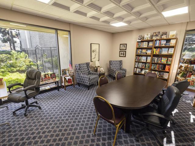 Conference Room with Library