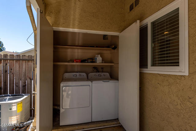 Laundry closet