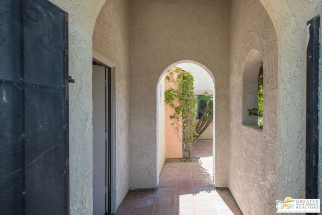 Charming Spanish Courtyard Entry