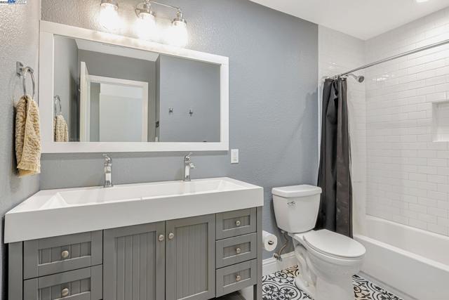 Hallway bathroom
