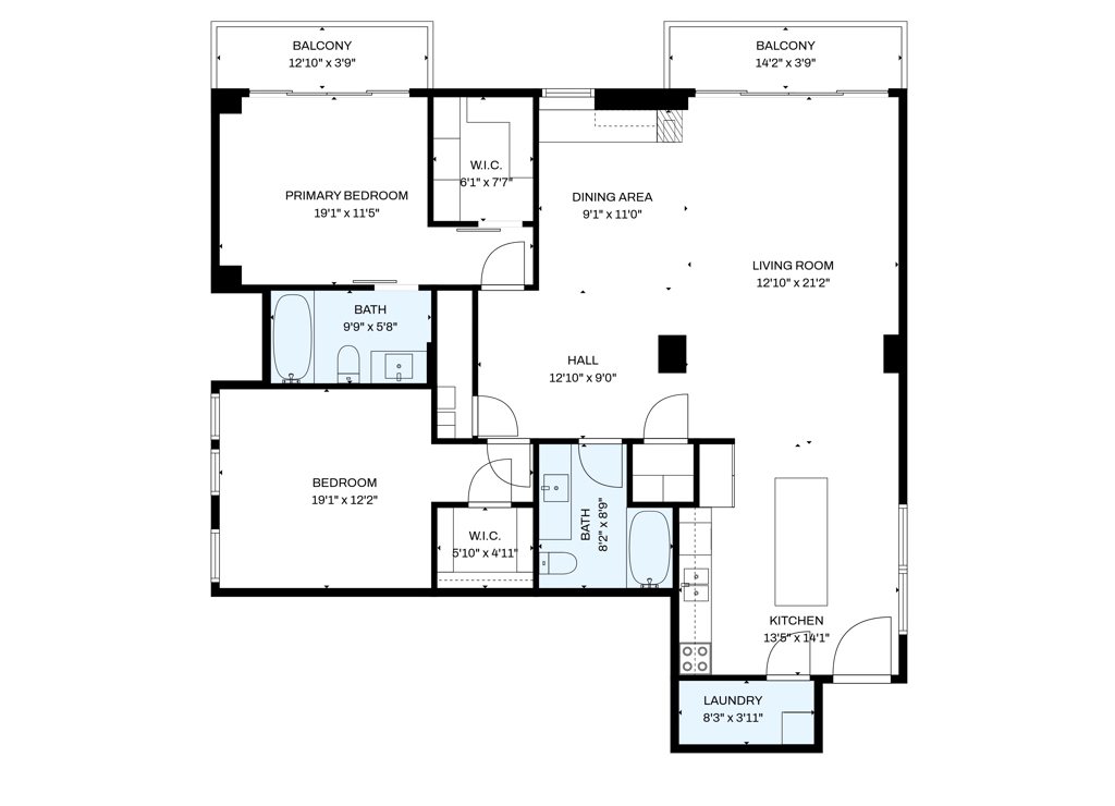 416 S Spring Street #609