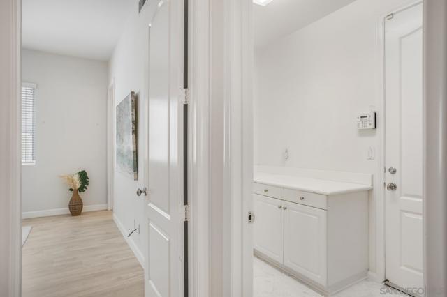 Laundry room with sink