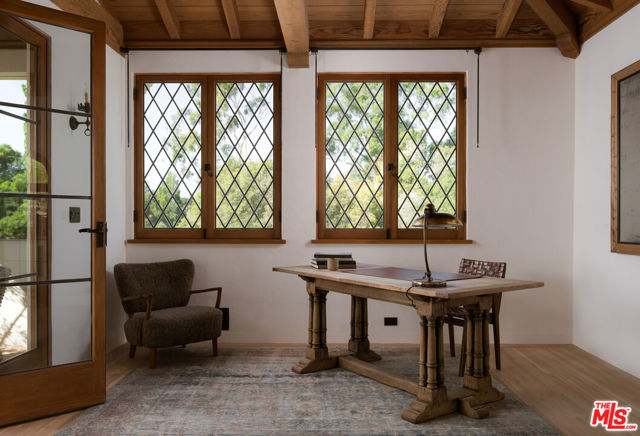 Upstairs office