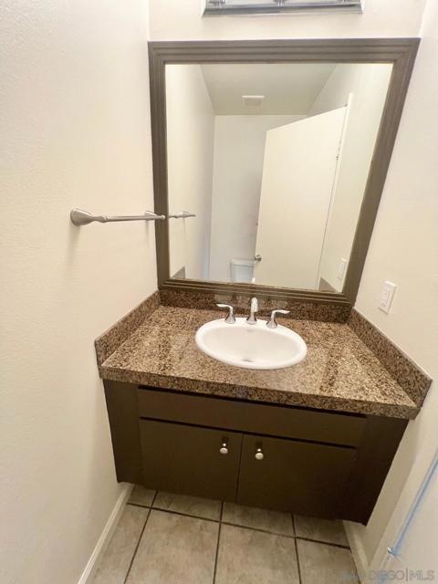 Entry hall bath vanity