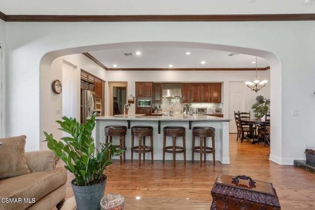 Lyon Ct. kitchen family room white