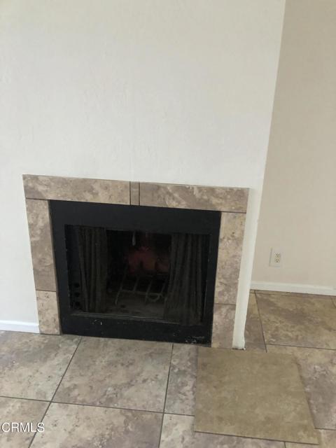 122 E Ventura St #D gas fireplace