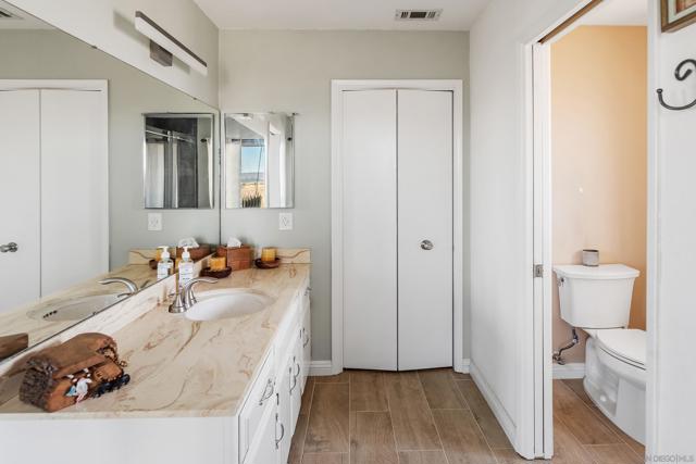 Master bath entry