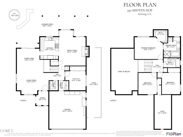 Detail Gallery Image 23 of 23 For 350 Midten Hof, Solvang,  CA 93463 - 4 Beds | 2/1 Baths