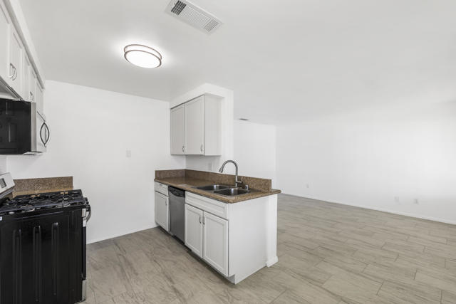Kitchen and Living Area