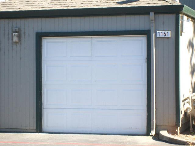 one car garage with opener