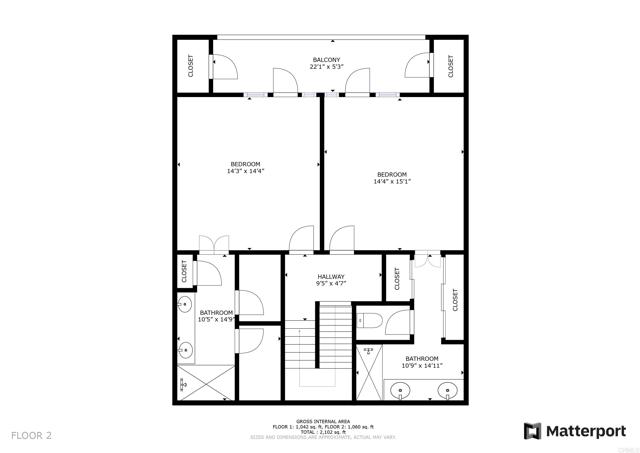 Detail Gallery Image 48 of 49 For 301 W G St #119,  San Diego,  CA 92101 - 2 Beds | 2/1 Baths