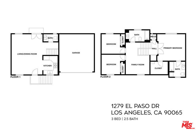 1279 El Paso Drive, Los Angeles, California 90065, 3 Bedrooms Bedrooms, ,2 BathroomsBathrooms,Single Family Residence,For Sale,El Paso,24403671