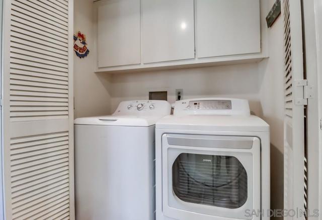 Inside laundry!