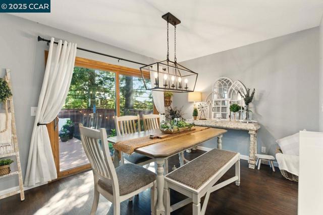 overlooks the patio