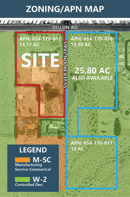 69391 Dillon Rd, DE - Zoning-APN Map