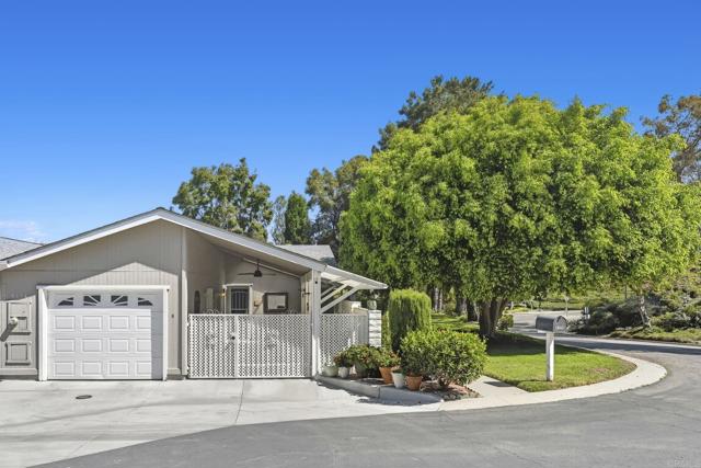 Garage and Patio