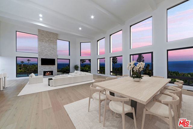 living and dining