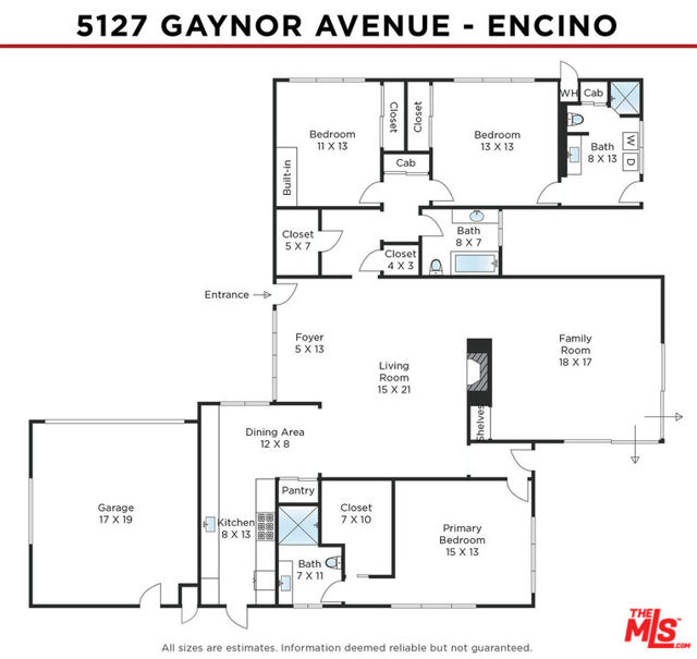 5127 Gaynor Avenue, Encino, California 91436, 3 Bedrooms Bedrooms, ,1 BathroomBathrooms,Single Family Residence,For Sale,Gaynor,24405023