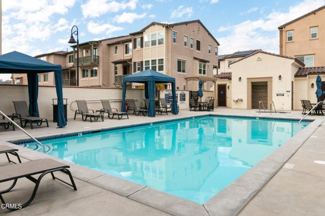 Pool and Cabanas