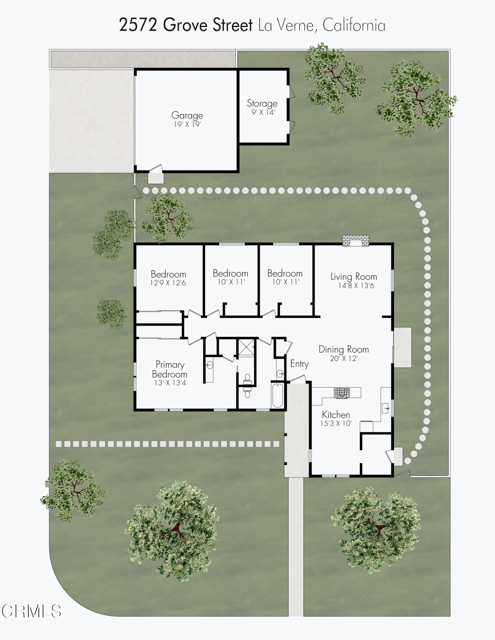 Detail Gallery Image 34 of 34 For 2572 Grove St, La Verne,  CA 91750 - 4 Beds | 2 Baths