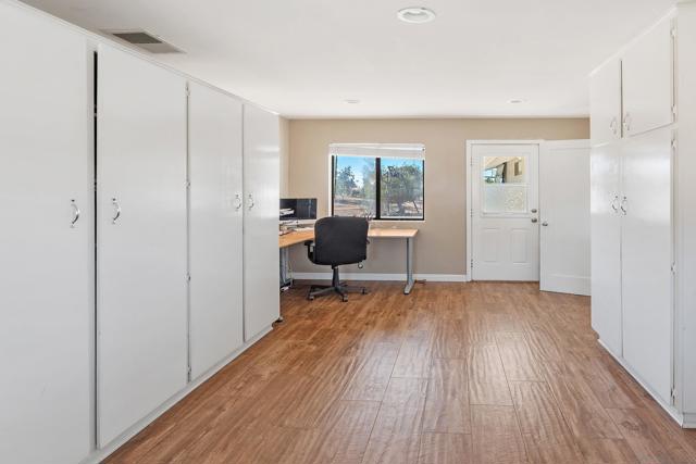 Entry to office/laundry room