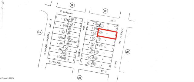 Lot boundaries