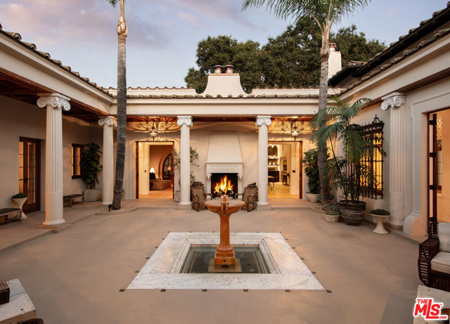 Center courtyard