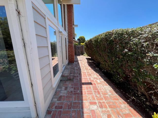 left side of house access from garage and Living room