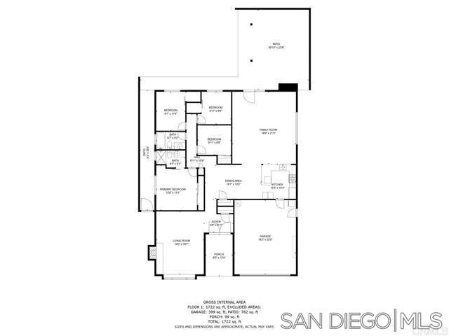 1746 Tremaine Way, San Diego, California 92154, 3 Bedrooms Bedrooms, ,2 BathroomsBathrooms,Single Family Residence,For Sale,Tremaine Way,240021650SD