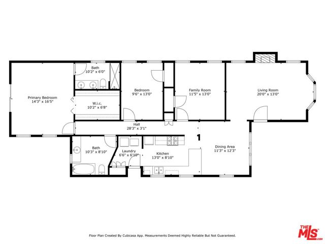 Estimated room size floor plans