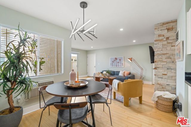 Dining Area that flows into Living Room