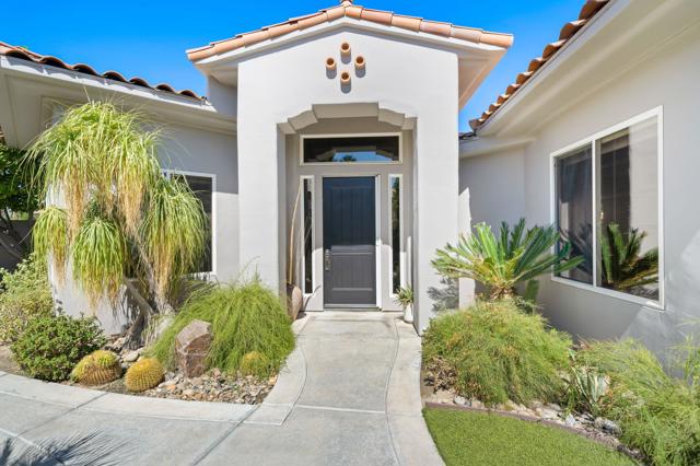 front of door